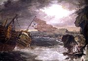 George Carter Oil painting of the East Indiaman France oil painting artist